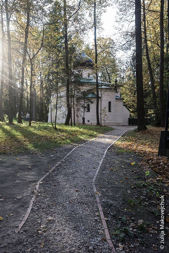 Η εκκλησία στο Αμπράμτσεβο. Φωτογραφία της Ιουλίας Μακοβέϊτσουκ