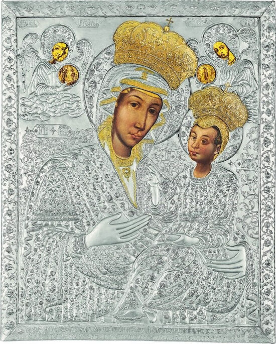 Чудотворная икона Пресвятой Богородицы из монастыря Путна, 1472 г.