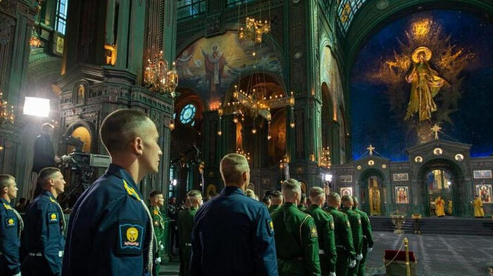 ​Service at the main cathedral of the Armed Forces of the Russian Federation