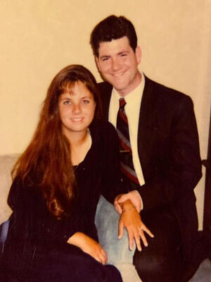 Mark Tyson and Lisa, 1990