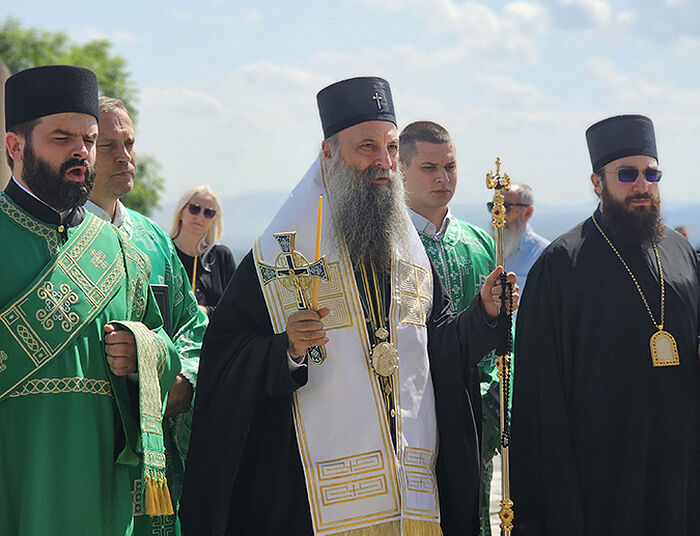 Сербский Патриарх совершил поминовение на Косовом поле