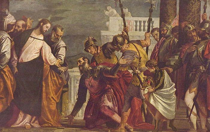 Paolo Veronese. Christ and the Centurion, 1580.