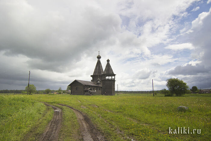 Церковь Иоанна Златоуста в селе Саунино Каргопольского района