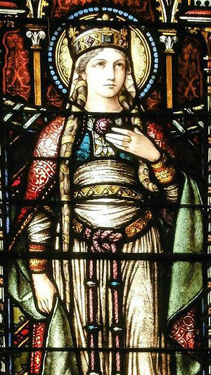 The pious and right-believing queen, St. Cunigunde of Luxembourg