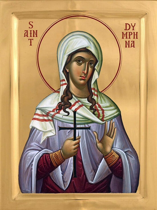 Icon of St. Dymphna of Geel