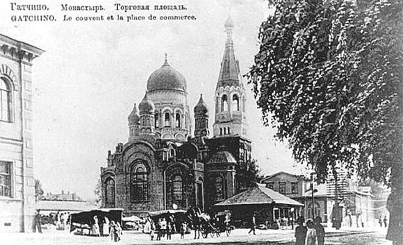 Ο Ιερός Ναός της Αγίας Σκέπης της Θεοτόκου, μετόχι της Ιεράς Μονής της Παναγίας της πόλης Πιατιγκόρσκ. Φωτογραφία: στο μεταίχμιο του 19ου με τον 20ο αιώνα, από την ιστοσελίδα https://russian-church.ru/