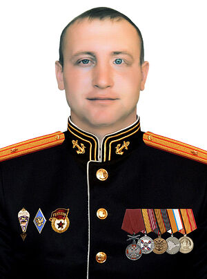 Командир разведывательного батальона гвардии майор Чепа Владимир Александрович