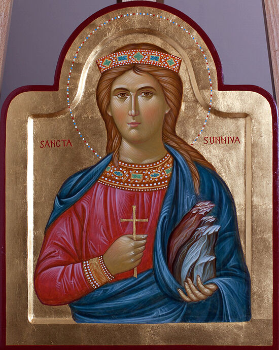 St. Sunniva of Selje, patroness of Bergen