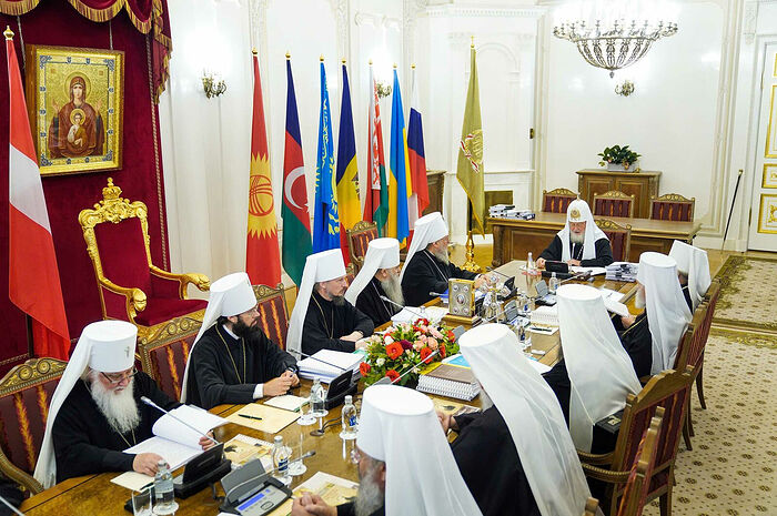 На заседании Священного Синода обсудили ситуацию в Латвийской Православной Церкви
