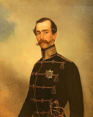 K.P.Brullov. Portrait of Duke Maximilian of Leuchtenberg