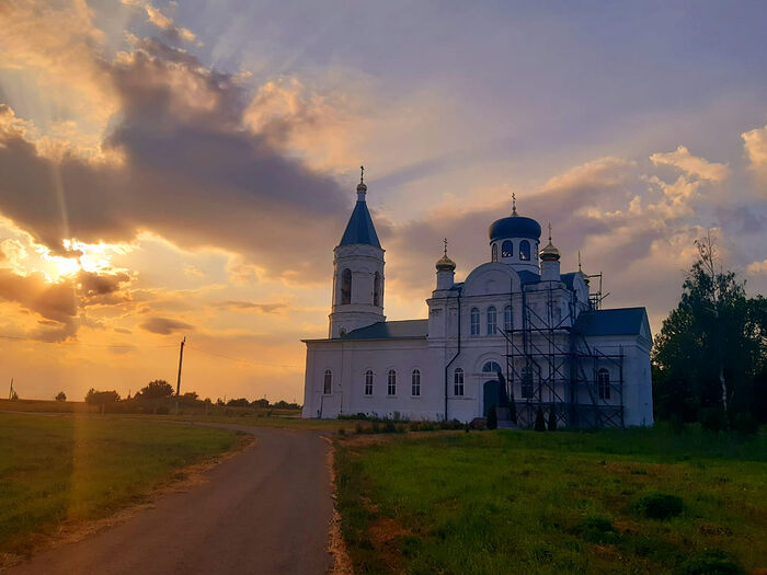 The Church of the Nativity of Christ in the village of Shovskoye