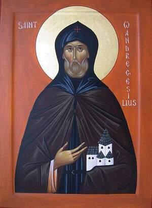 Icon of St. Wandregesilius
