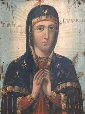 The “Sorrowing” Icon of the Mother of God