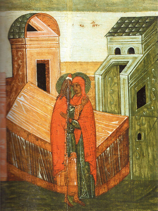 Conception of St. John the Forerunner. Icon of St. John the Forerunner, with feasts. First third of the 16th century, Rostov Kremlin State Museum. Photo: pstgu.ru