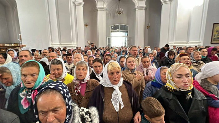 Ukraine: Hundreds gather for feast of Brailov-Pochaev Icon of Mother of ...