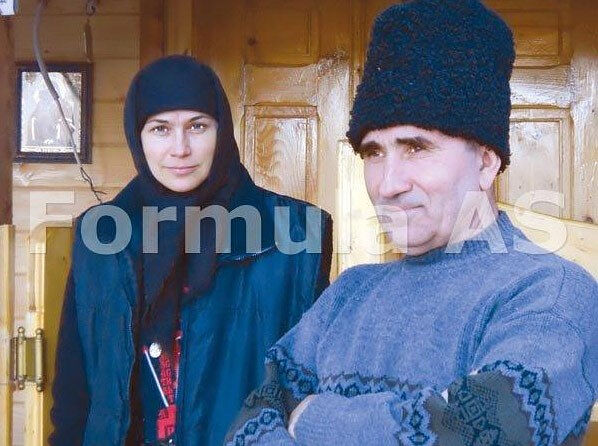 Brother Ioan and Nun Serafima, who came from Russia. 2012