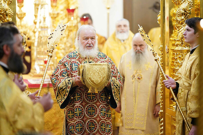 Патриарх Кирилл: Ни при каких обстоятельствах народ наш не должен отказываться от веры в Господа