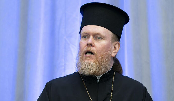 Evstraty Zorya, a lead propagandsit of the schismatic “Orthodox Church of Ukraine.” Photo: washingtontimes.com