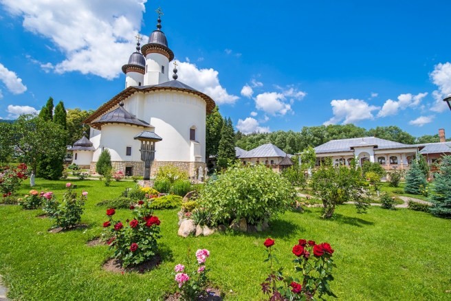 Văratec Monastery, Church of the Dormition of the Most Holy Theotokos. Photo: Shutterstock