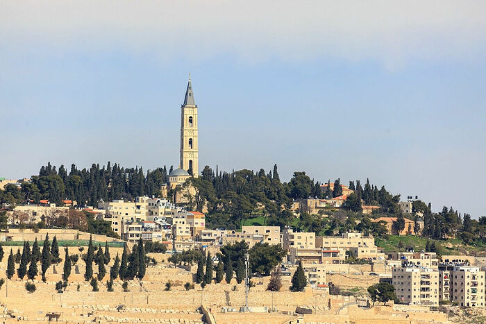 Convent of the Ascension of the Lord on the Mt of Olives.