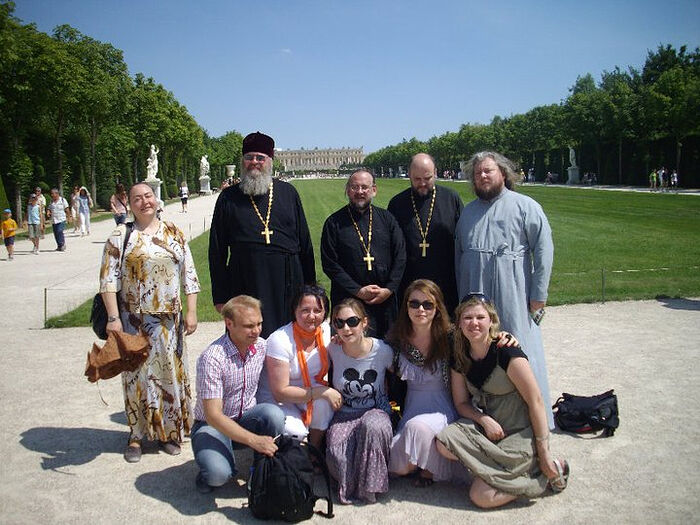 Участники XII Всезарубежного съезда православной молодежи