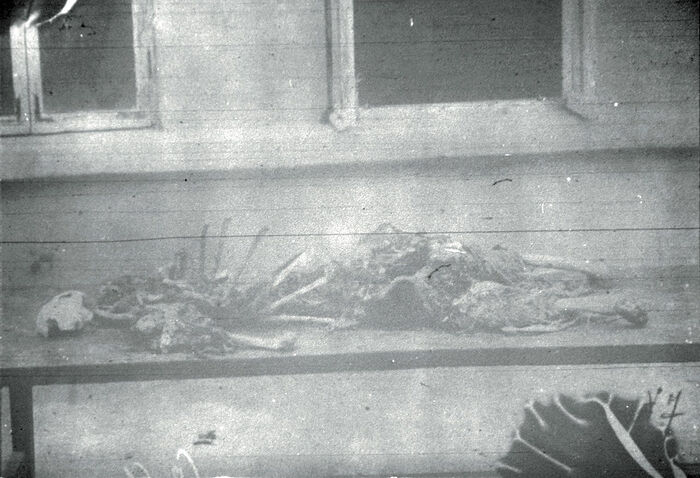  Тело непознатог лица које је погубљено у Евпаторији у јануару 1918. године и које је море избацило у априлу исте године