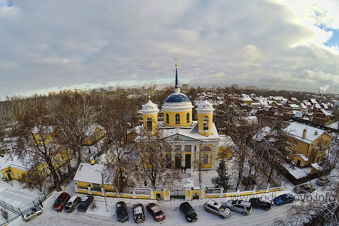 Покровский храм в Отрадном