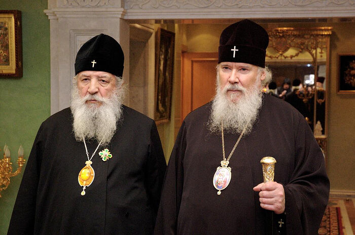 Святейший Патриарх Алексий II и Митрополит Лавр
