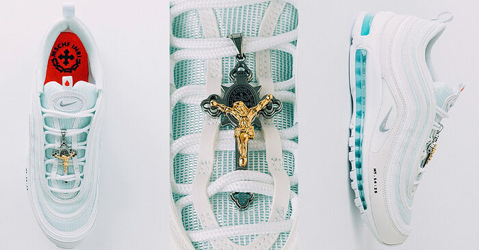 MSCHF x INRI Nike Air Max 97 «Jesus Shoes»