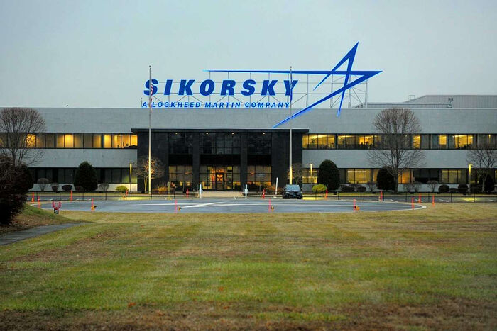Головной завод Sikorsky Aircraft в гор. Стратфорд