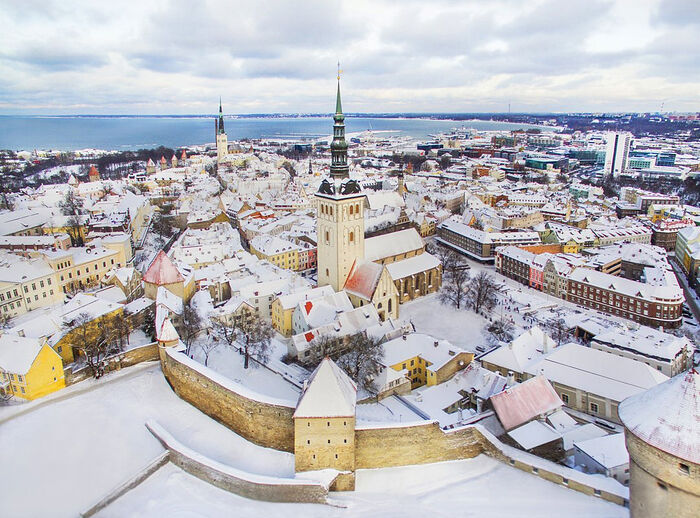 Таллин зимой