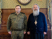 Состоялась встреча главы Татарстанской митрополии и заместителя командующего войсками Центрального военного округа