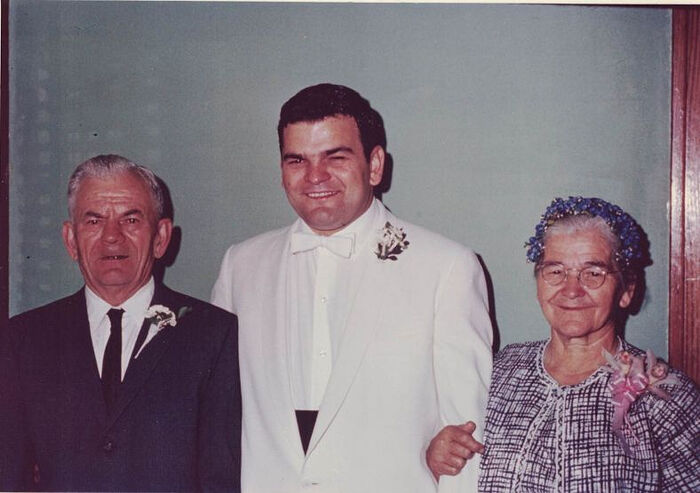 John’s father, Osip, with his parents, John and Pelagia