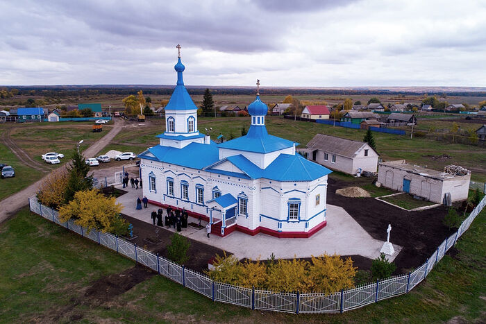 Преображенский храм в селе Биляр-Озеро, Республика Татарстан