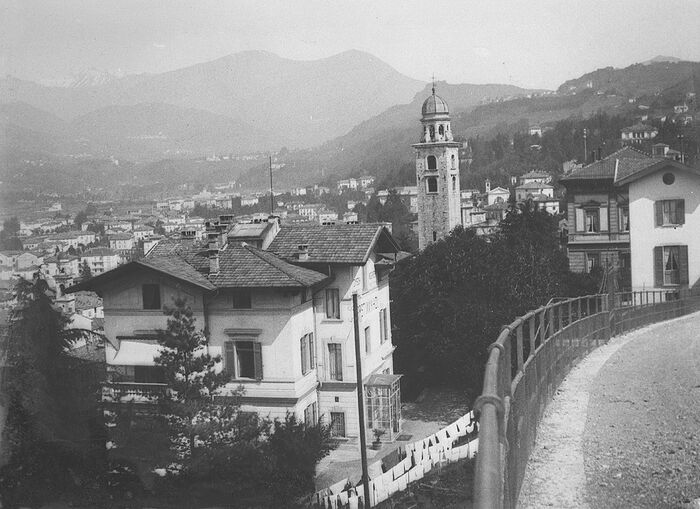 Швейцария, Монтре, 1912 год. Снимок Н.А. Вендланда