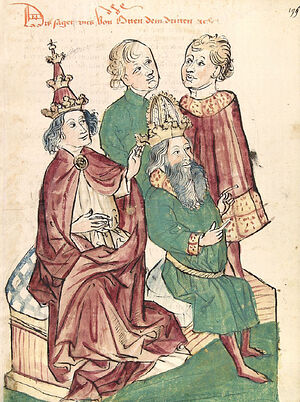 Григорий V коронует Оттона III