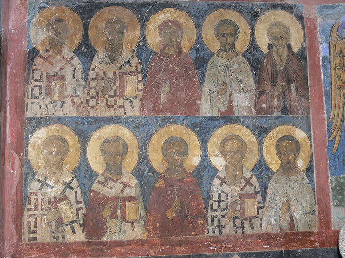 Церковь Симеона Богоприимца Зверина монастыря, XV в.