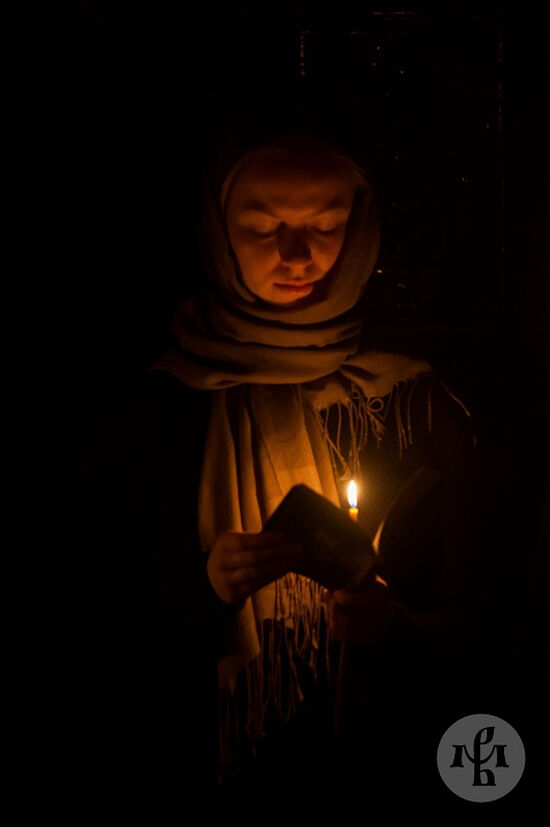 The service of the Standing of St. Mary. Photo: Valaam.ru
