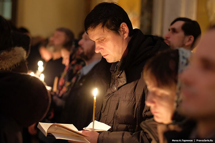 The service of the Standing of St. Mary. Photo: A.Goryainov / Pravoslavie.ru