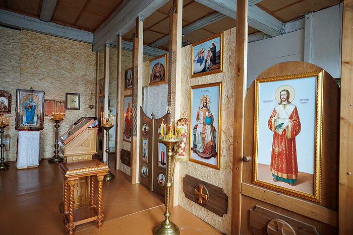 Иконостас храма Рождества Христова в Русской Цильне