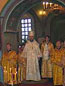 Особенности совершения богослужения (литургии) священником в присутствии архиерея